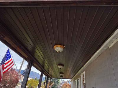 Home Exterior Siding Installation Service Blue House