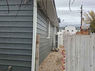 New Siding Installation Service Blue House